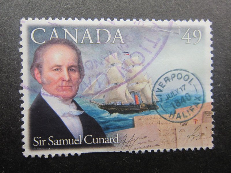 Canada #2041 Transatlantic Mail Service Ship Nice stamps  {ca1191}