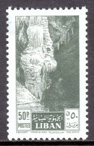 Lebanon - Scott #295 - MH - Thin UL corner - SCV $6.25