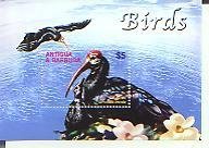 Antigua, BIRDS/BALD Lbis,  S/S 1,  (Anti2704*