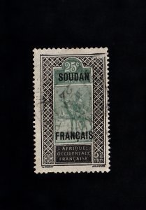 French Sudan Scott #31 Used