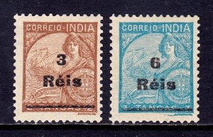 Portuguese India - Scott #462, 463 - MH - SCV $4.50