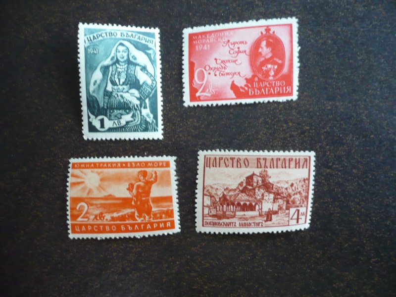 Stamps - Bulgaria - Scott# 392-395 - Mint Never Hinged Part Set of 4 Stamps
