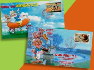 Wieners Abound on Duo of Summer BBQ Event Covers!  Mustard Not Included!