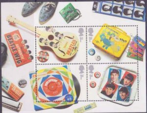 GB 2007 The Beatles Album Covers Miniature Sheet MS2692 Superb U/M Face £5.40