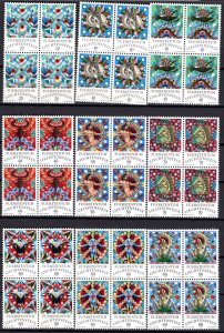 Liechtenstein Scott # 598 - 609, mint nh, b/4 each