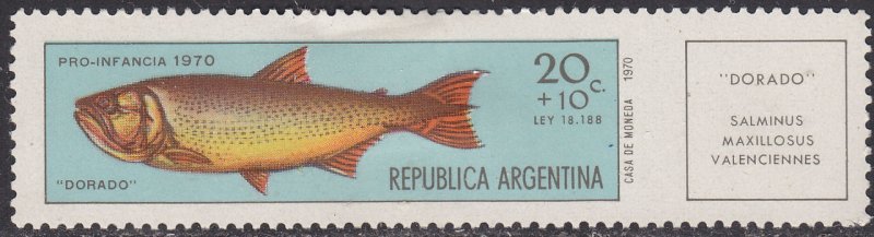 Argentina B54 Dolphin Fish 1971