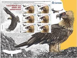 SPAIN ESPAÑA 2019 FULL SHEET BIRDS OSPREY  ED 5313  YT 5051 MI 5346