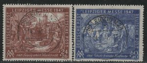 Germany AM Post Scott # B296 - B297, used