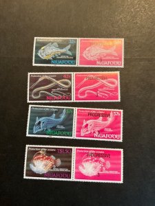 Stamps Tonga Niuafo'ou Scott #104-7 never hinged