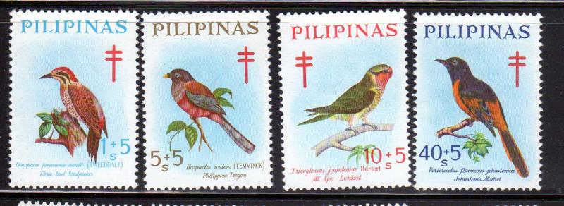 Phillipines Scott B32-B35 MNH!