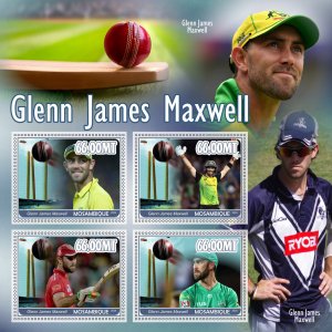 Stamps. Sports. Cricket  year 1+1 sheets perforated