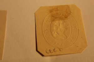 US U237 CUT SQUARE UNUSED
