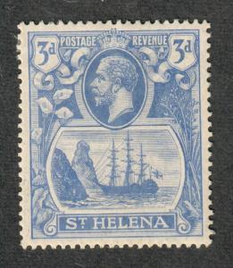 St. Helena Sc#77 M/H, Partial Set, High Remnant, Cv. $25