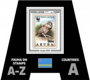 Sierra Leone - 2019 Stamps on Stamps - Souvenir Sheet - SRL190303b11