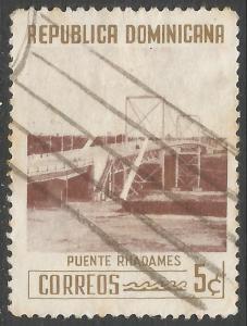 DOMINICAN REPUBLIC 521 VFU BRIDGE 541G-1