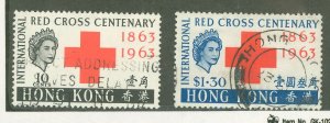 Hong Kong #219-220  Single (Complete Set)