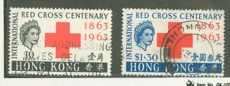 Hong Kong #219-220  Single (Complete Set)