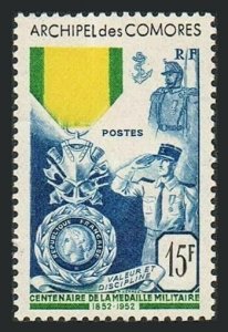 Comoro Islands 39,MNH.Michel 35. Military Medal,1952.