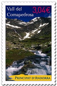 Scott #629 Comapedrosa Valley MNH