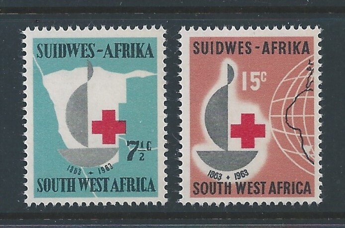 South West Africa #295-6 NH Int'l Red Cross Centenary