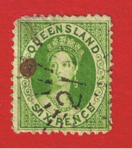 Queensland #42 ? 48 ?  F-VF used  Queen Victoria  Free S/H
