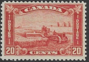 Canada 175   1930   20 cents FVF  Mint NH