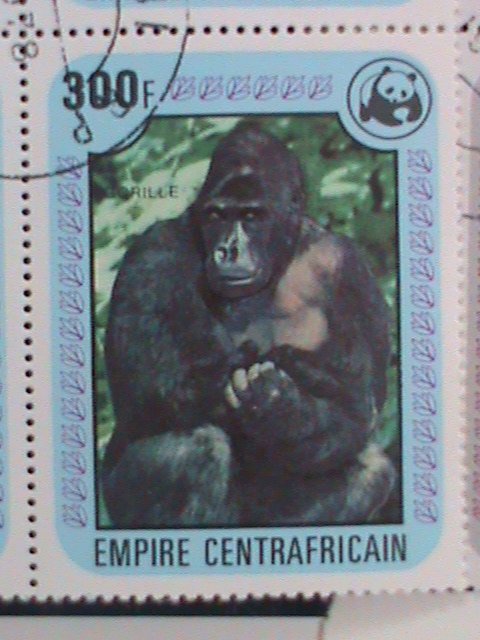 CENTRAL AFRICAN STAMP:1978- SC#323-8- ENDANGER ANIMALS-WWF- BLOCK OF 4 SETS