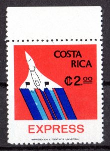 Costa Rica 1980 Sc#E7 CONCORDE Express Single MNH