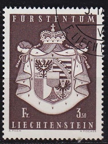 LIECHTENSTEIN [1969] MiNr 0506 ( O/used ) Wappen