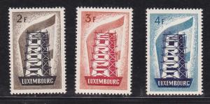 Luxembourg # 318-319 Mint, stained