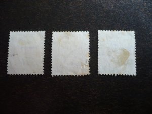 Stamps - Egypt - Scott# 133,136,139 - Used Part Set of 3 Stamps