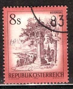 Austria; 1976: Sc. # 971: Used Single Stamp