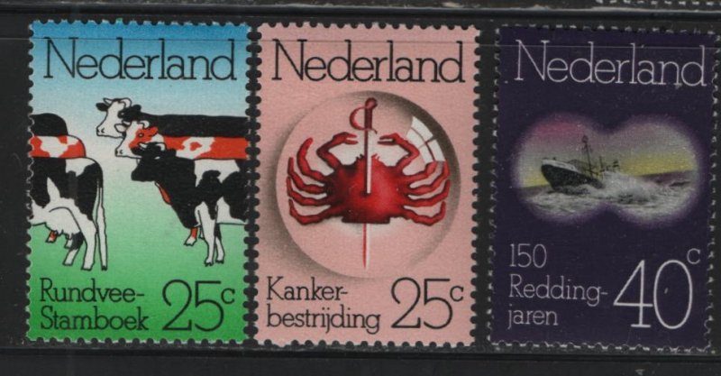 NETHERLANDS 515-517  MNH  SET