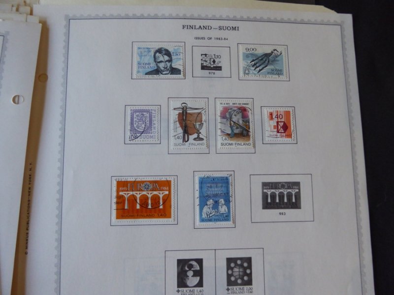 Fiume 1918-1958 Stamp Collection on Scott Specialty Album Pages