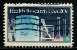 2087 US 20c Health Research, used