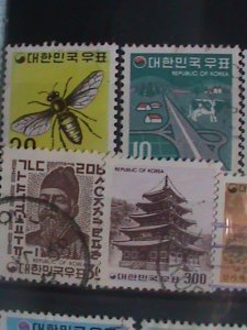 Korea Stamp: 1960-Very OLD Mint & Used 20 Different Stamps #10453 