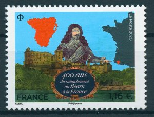 France Royalty Stamps 2020 MNH Incorporation Bearn King Louis XIII 1v Set