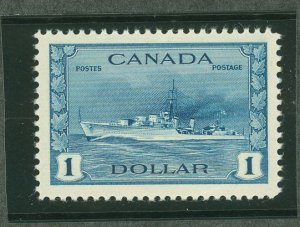 Canada #262 Mint (NH) Single (Navy)