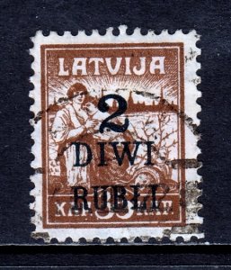 Latvia - Scott #87 - Used - SCV $5.50