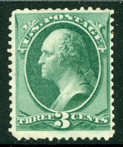 USA 1872⭐3¢ Washigton⭐ Green ⭐Scott # 147 ⭐ MNH Z774