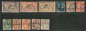 French Morocco Sc#11-22 M+U/H/F, Partial Set, Cv. $270.20