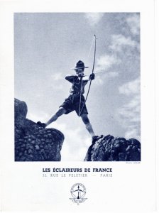France 1939 Scout Postcard