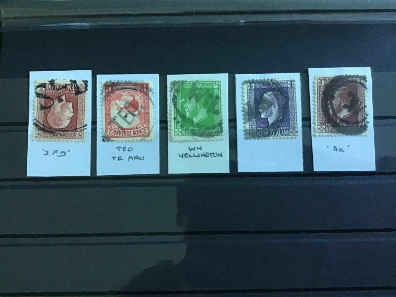 New Zealand Packet Post stamp  cancels R33310