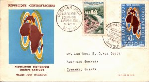 Central African Republic, Worldwide First Day Cover