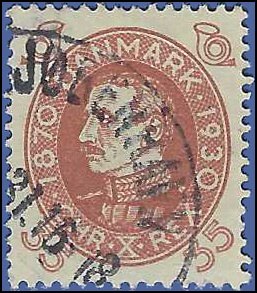 Denmark #218 1930 Used