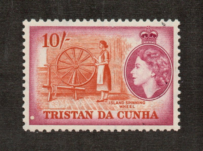Tristan Da Cunha - SG# 27 MLH (sm dot on perf)      /      Lot 0525070
