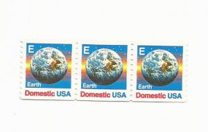 USA 1988 - MNH - Strip - E Stamp - #2279 *