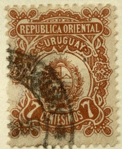 AlexStamps URUGUAY #172 FVF Used 