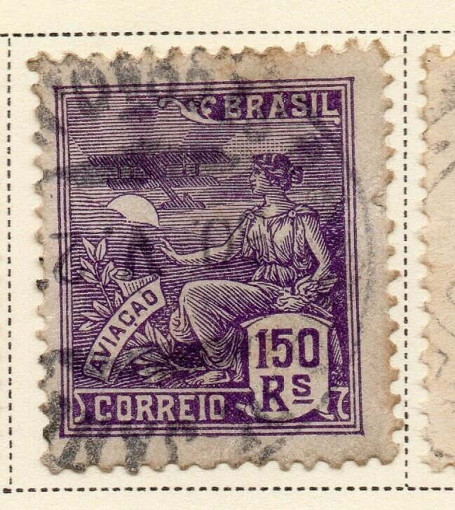 Brazil 1920-21 Early Issue Fine Used 150r. NW-12018