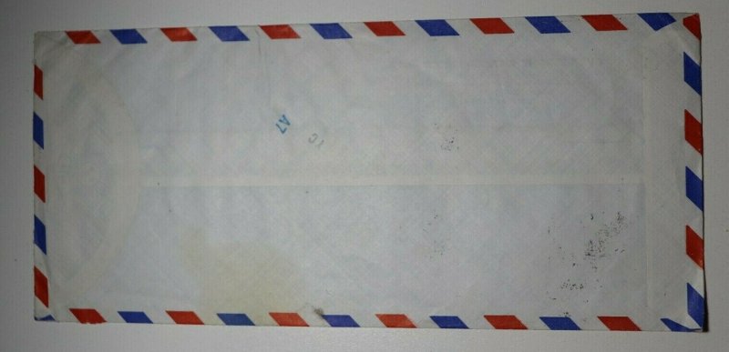 ROC Taiwan China Airmail Cover 1987 EBE Motor Cycles Phantom Rider SC# 2128 